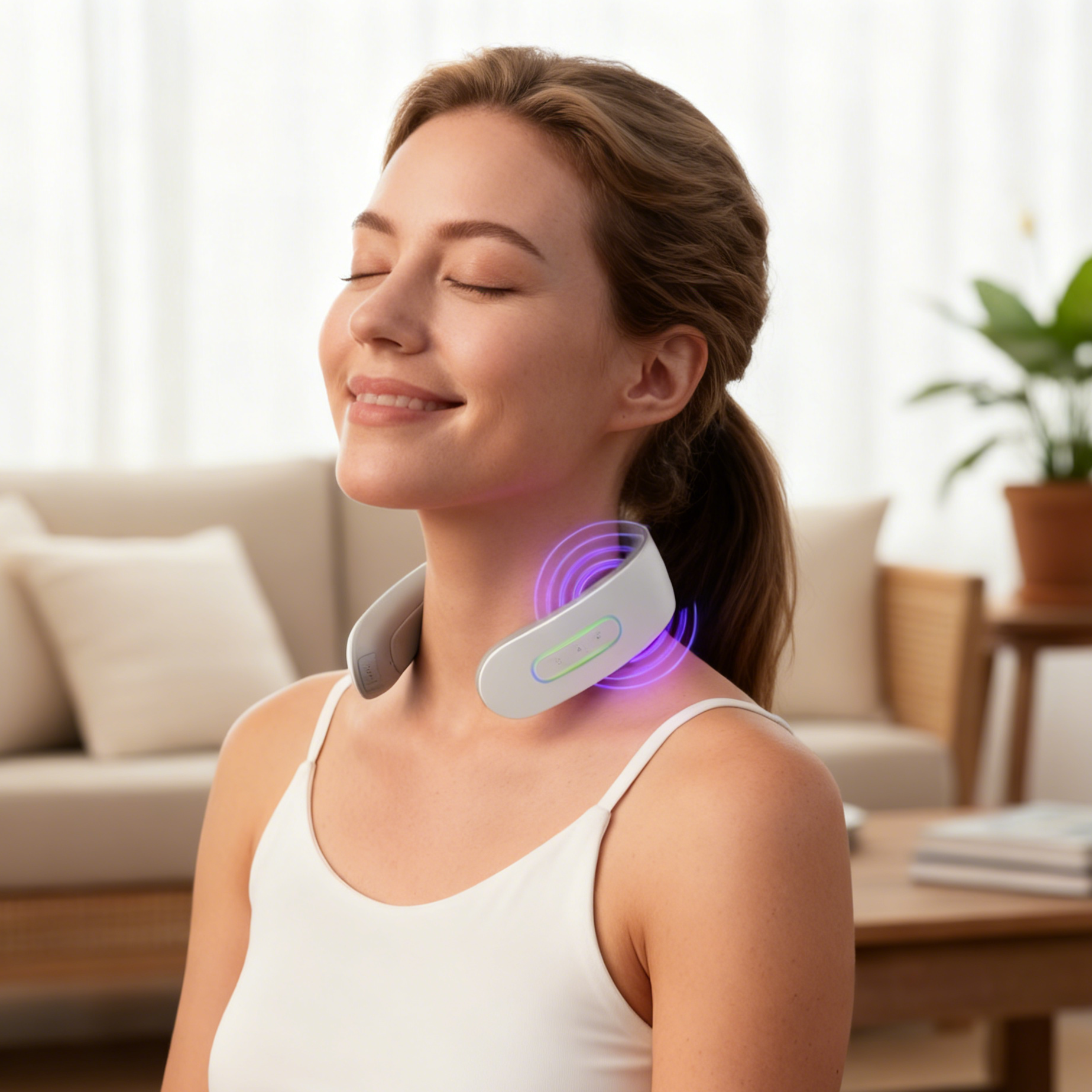 Portable Heated Neck Massager